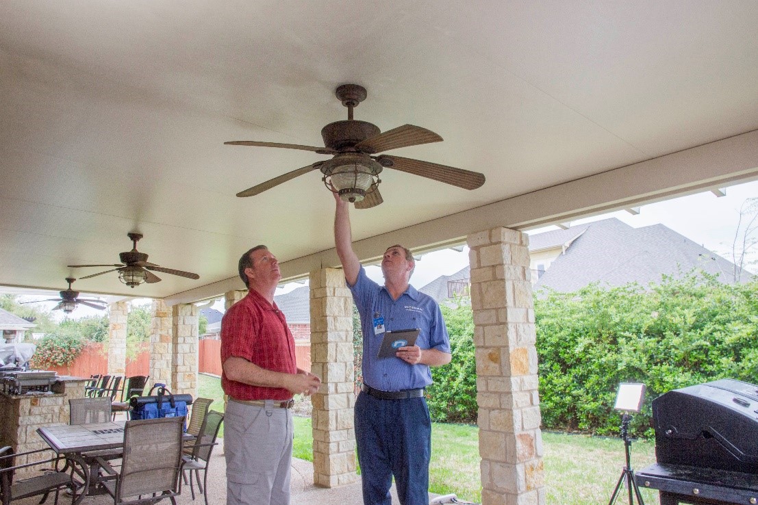 Ceiling Fan Installation in Springdale, AR