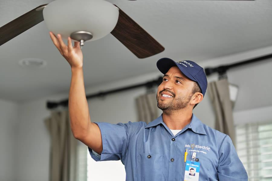 Ceiling Fan Installation in Lowell, AR